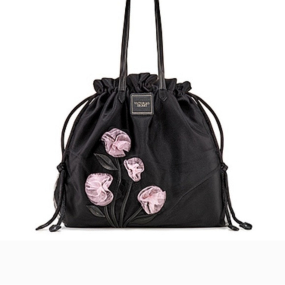 COPY - Victoria's secret tease flower bag tote new